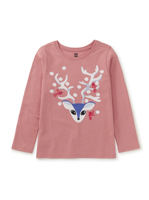  Decorated Deer Graphic Tee