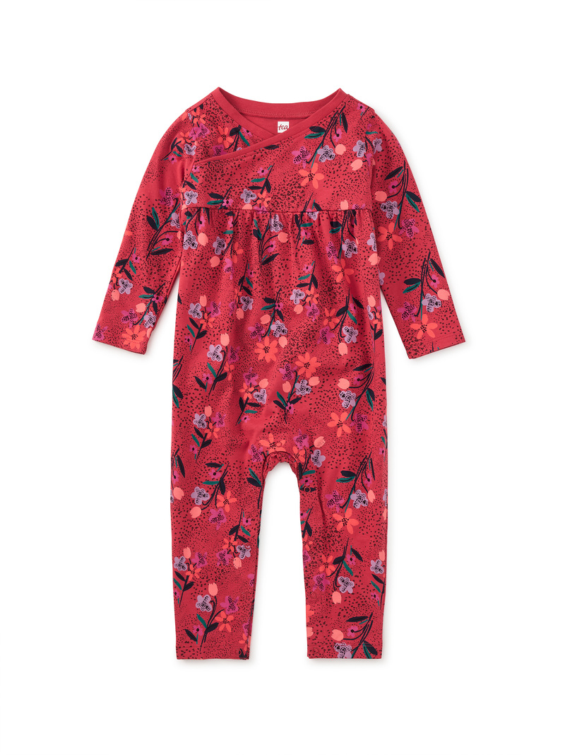 Wrap Neck Baby Romper