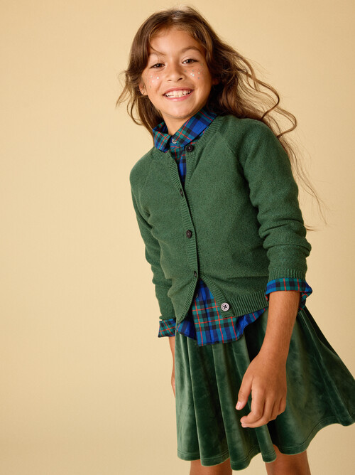 Velour Twirl Skirt