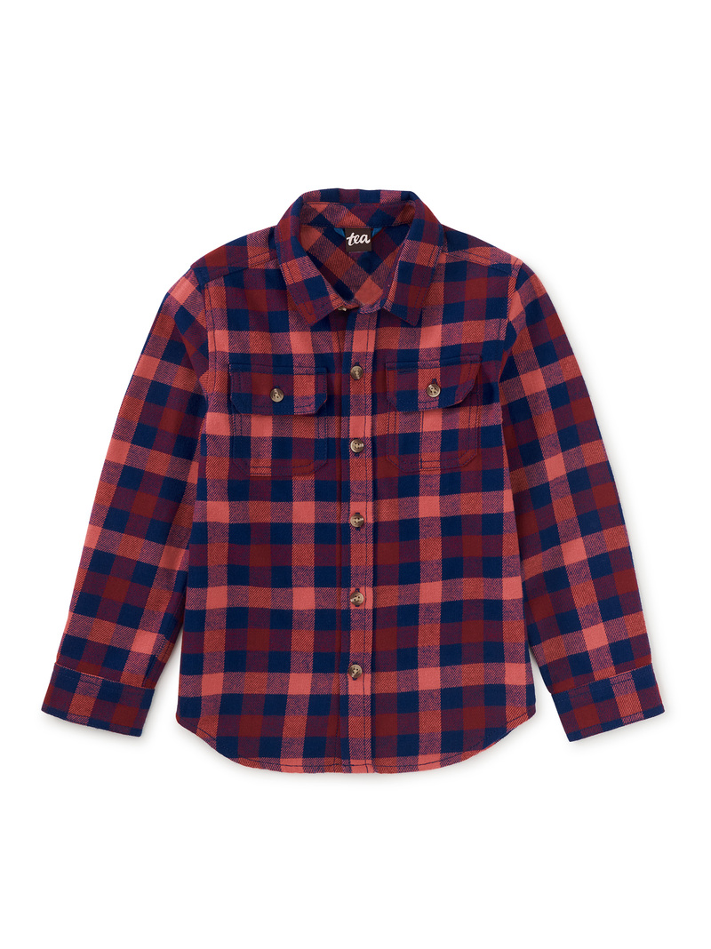 Flannel Button Up Shirt