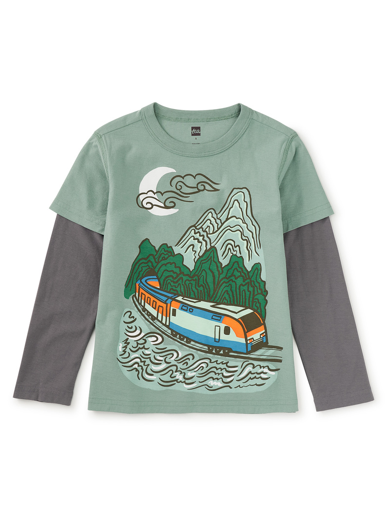 Korean Train Layered Tee