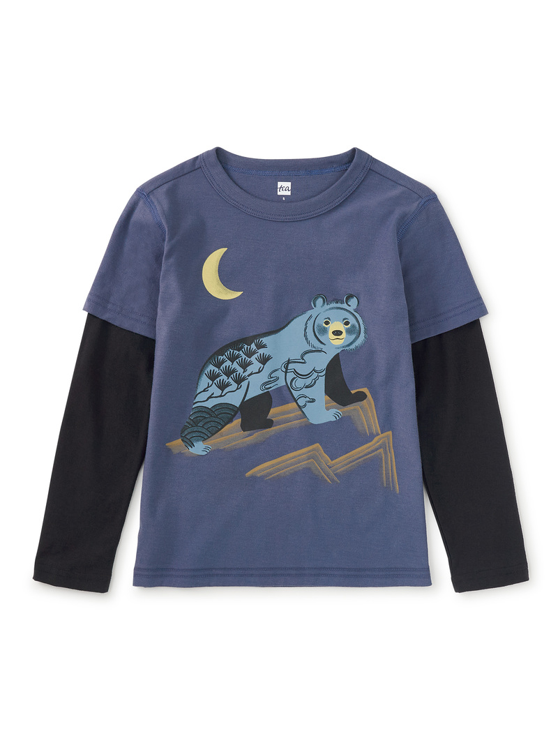 Decorated Bear Layered Tee