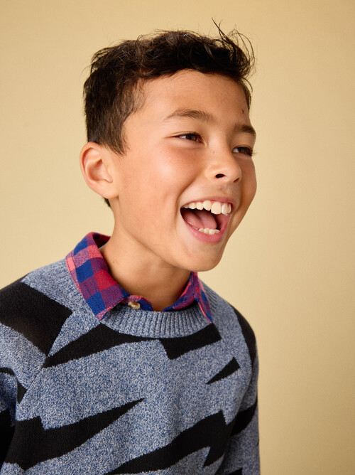 Lightning Stripe Sweater