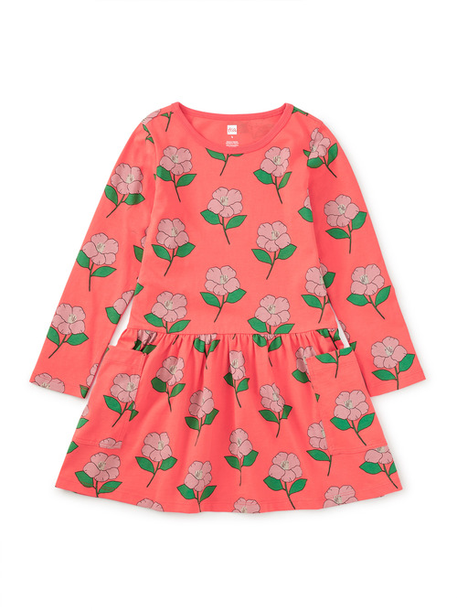  Long Sleeve Pocket Dress