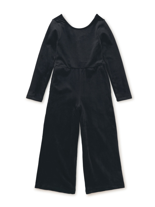  Just for Kicks Velour Jumpsuit