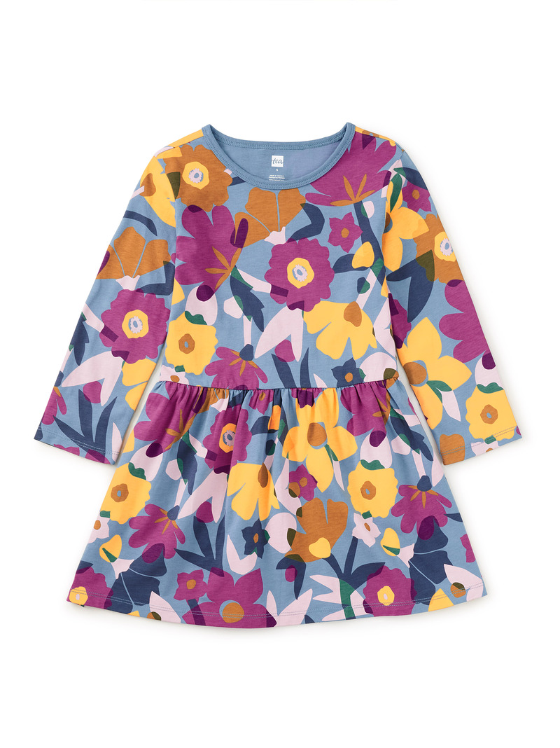 Long Sleeve Skirted Dress