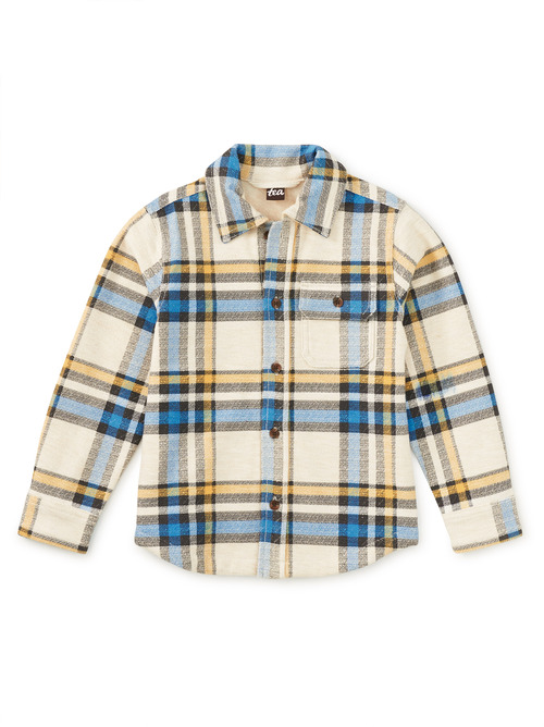  French Terry Plaid Shacket