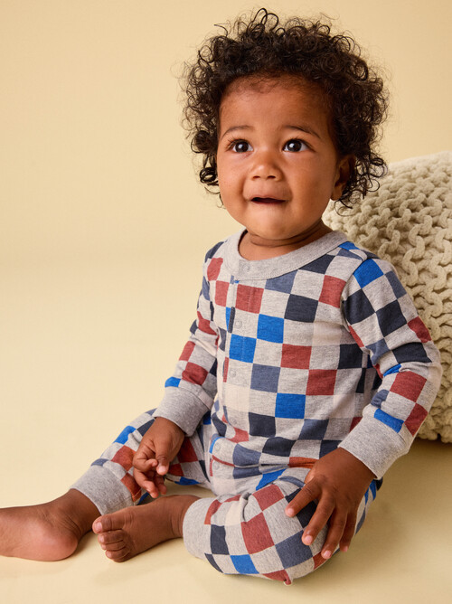 Long Sleeve Snap Front Romper