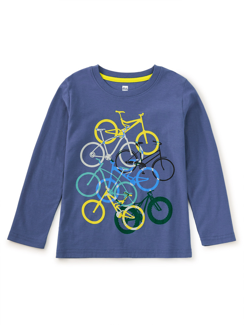 Bike Pile Graphic Tee