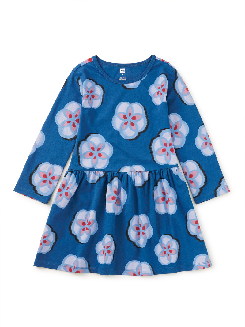 Long Sleeve Skirted Dress