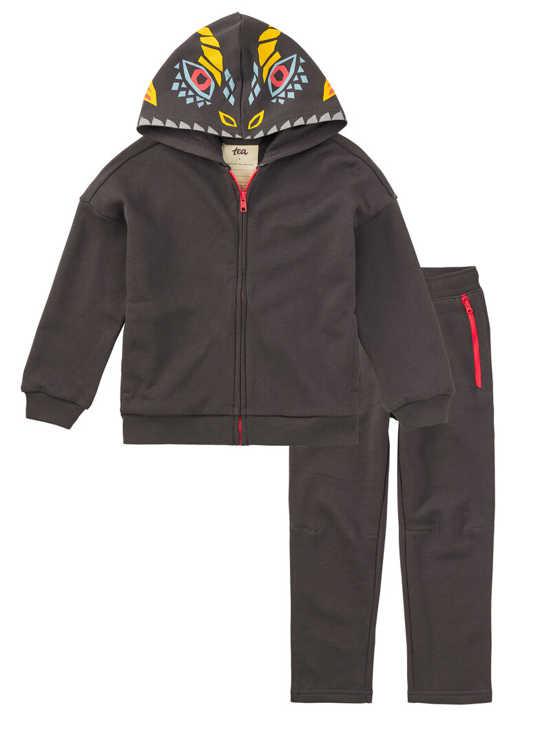 Here Be Dragons Hoodie & Joggers Set