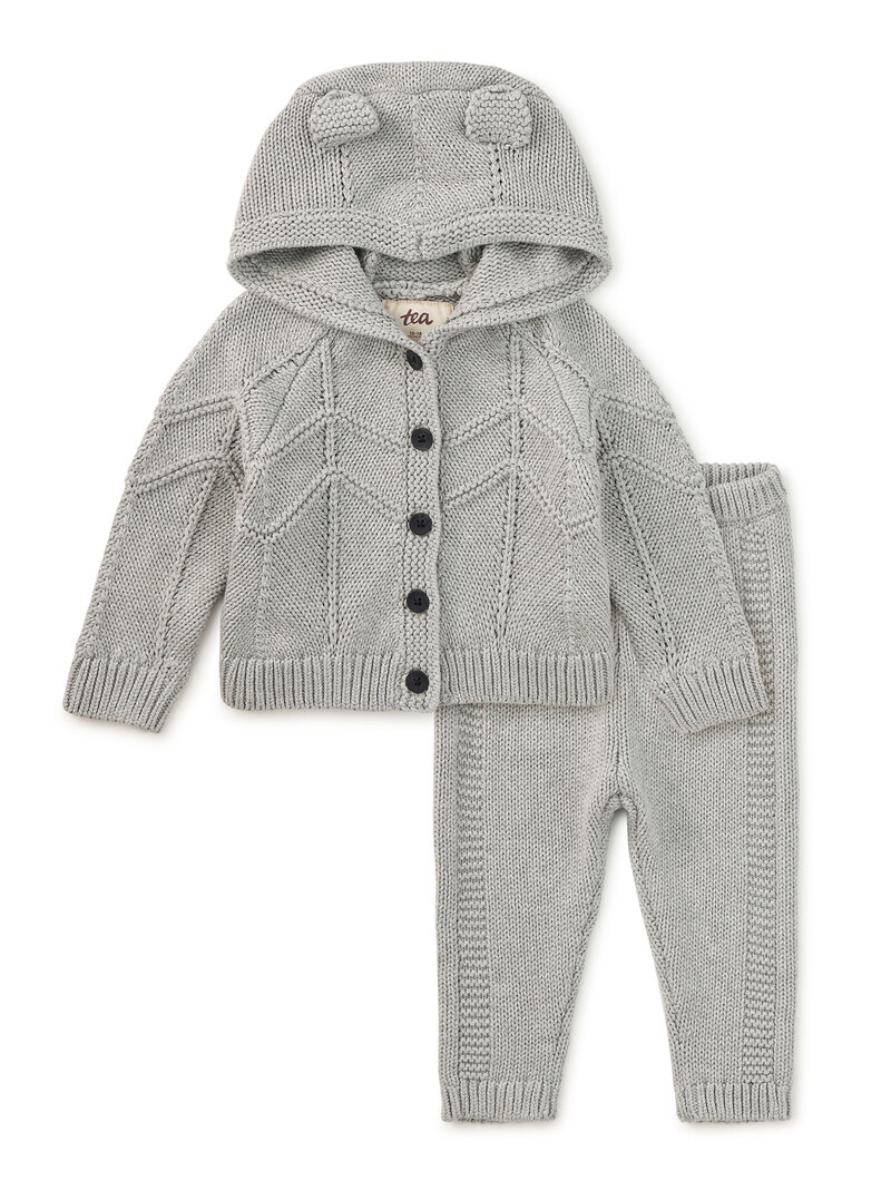 Creature Comfort Baby Set in Grey