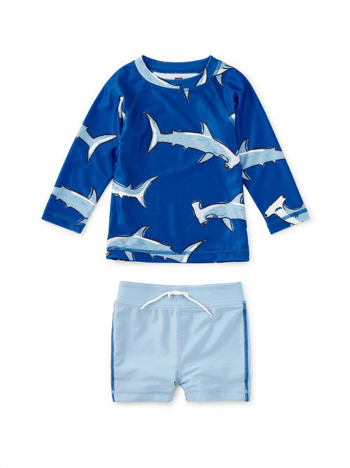  Rash Guard Baby Swim Set