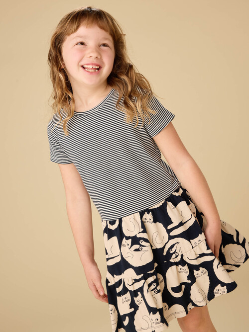 Tier Skirted Twirl Dress