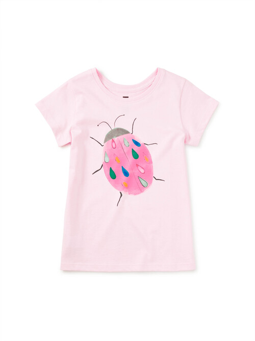  Rainy Ladybug Graphic Tee