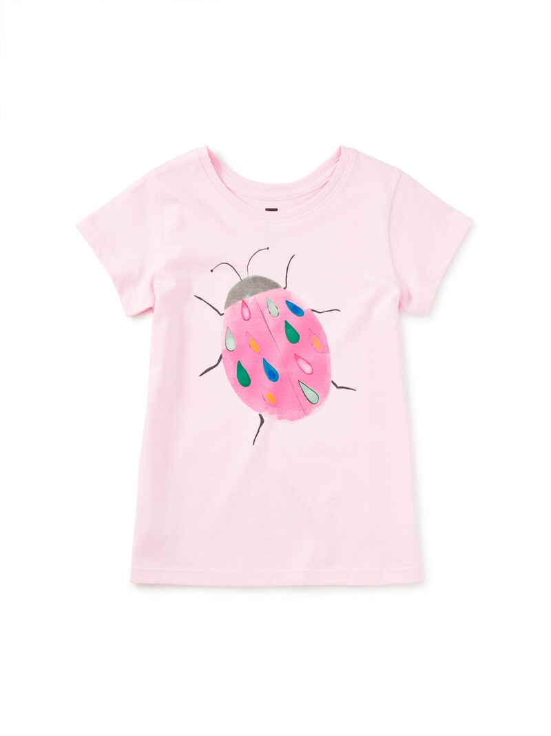 Rainy Ladybug Graphic Tee