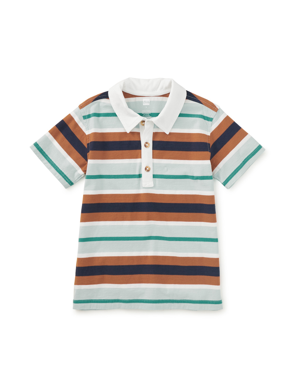 Striped Polo Top