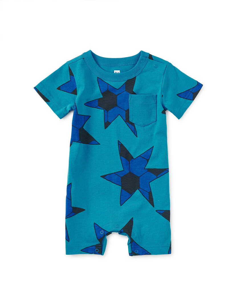 Pocket Shortie Baby Romper