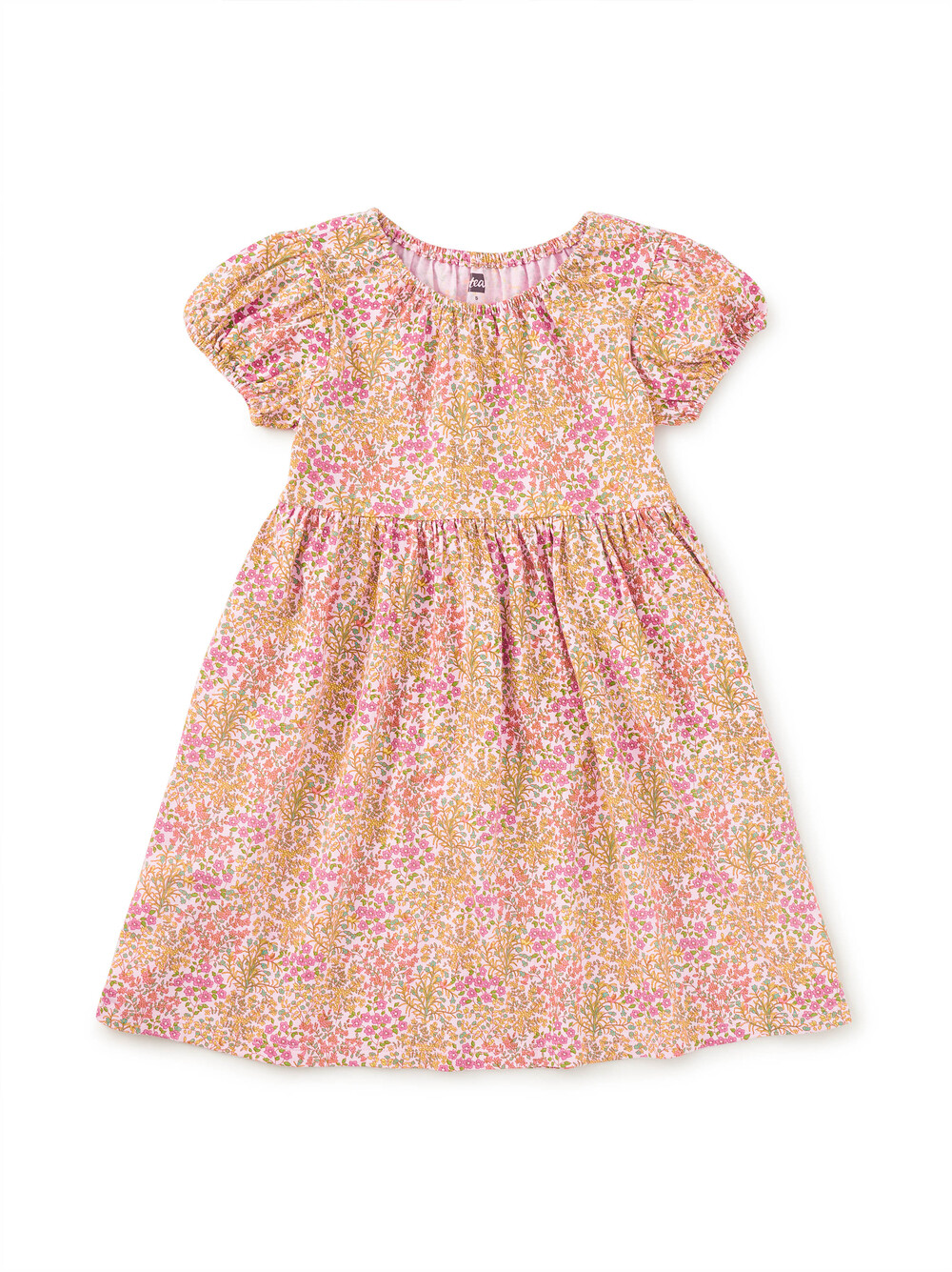 Puff Sleeve Empire Dress