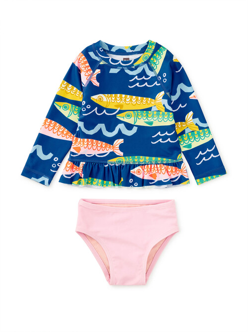  Rash Guard Baby Swim Set