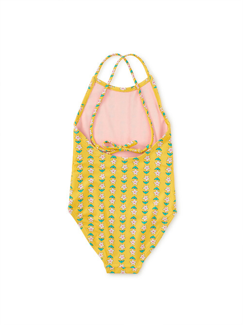 Cross Back One-Piece Swimsuit