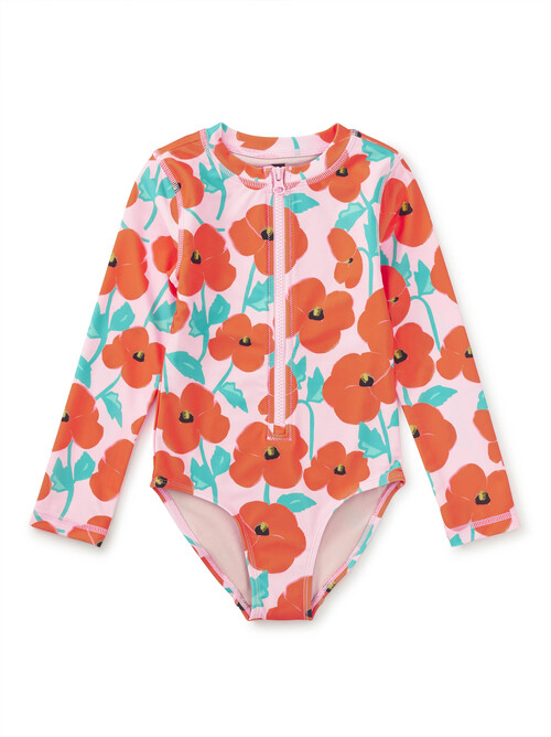  Long Sleeve One-Piece Swimsuit