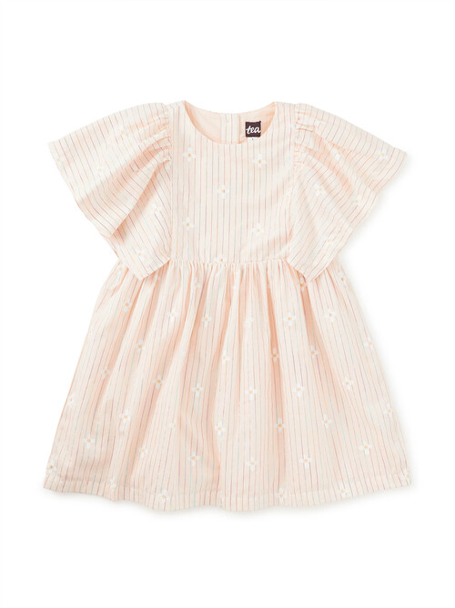  Butterfly Sleeve Twirl Dress