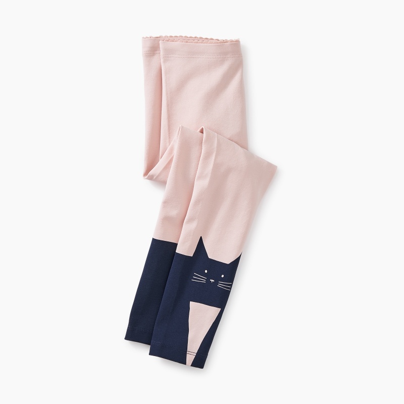 Curious Cat Graphic Leggings