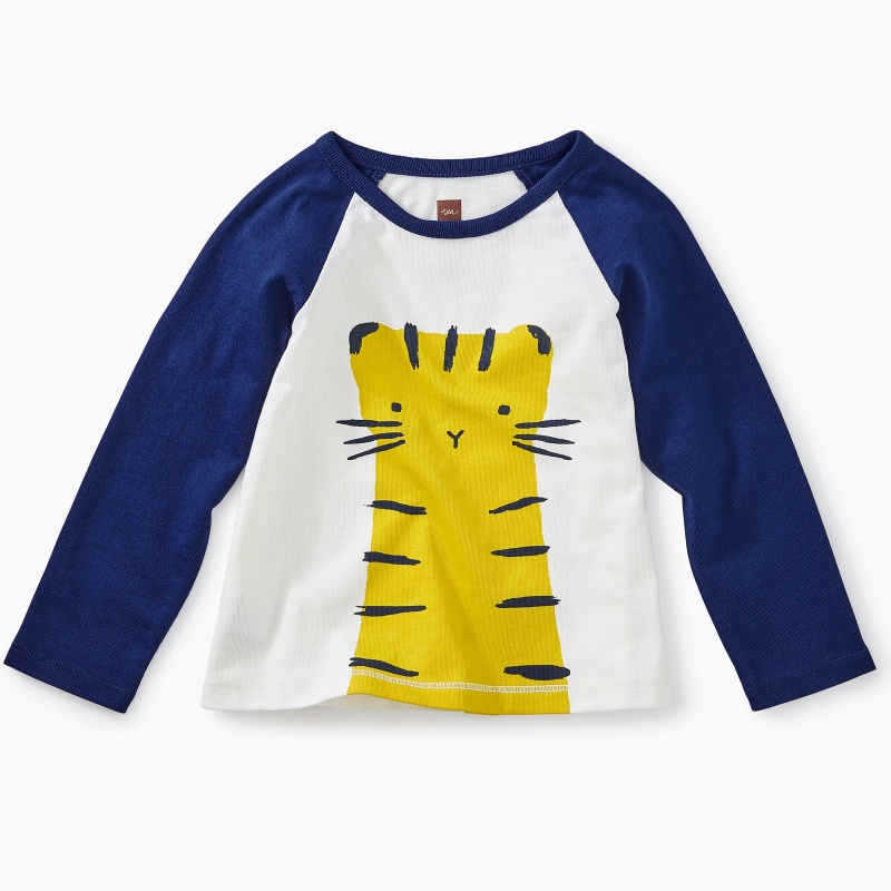 Tiger Raglan Graphic Tee