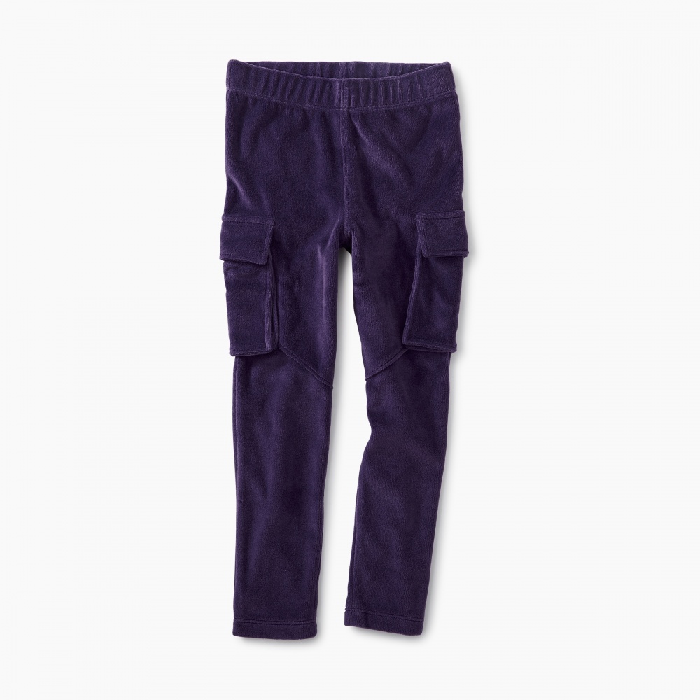 Velour Cargo Pant