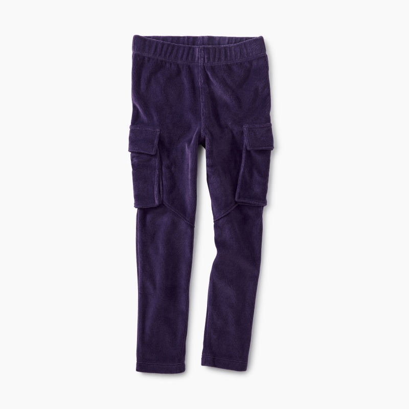 Velour Cargo Pant