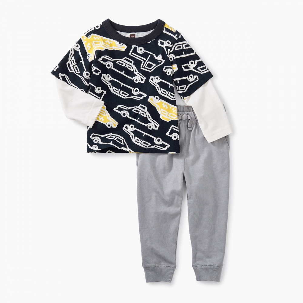 Rush Hour Layered Sleeve Set