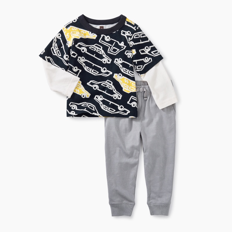 Rush Hour Layered Sleeve Set