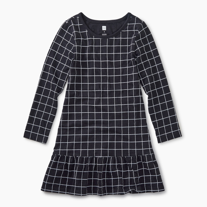 Printed Ruffle Dress