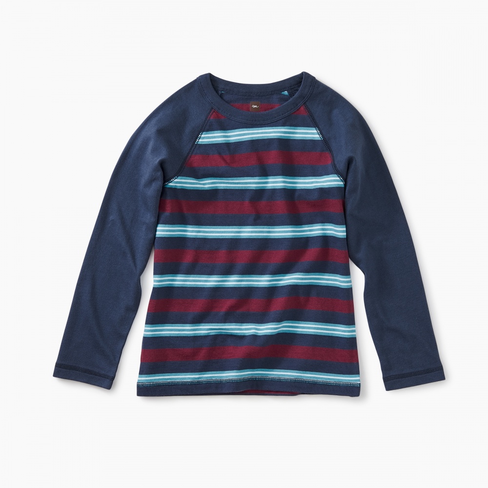 Striped Raglan Tee