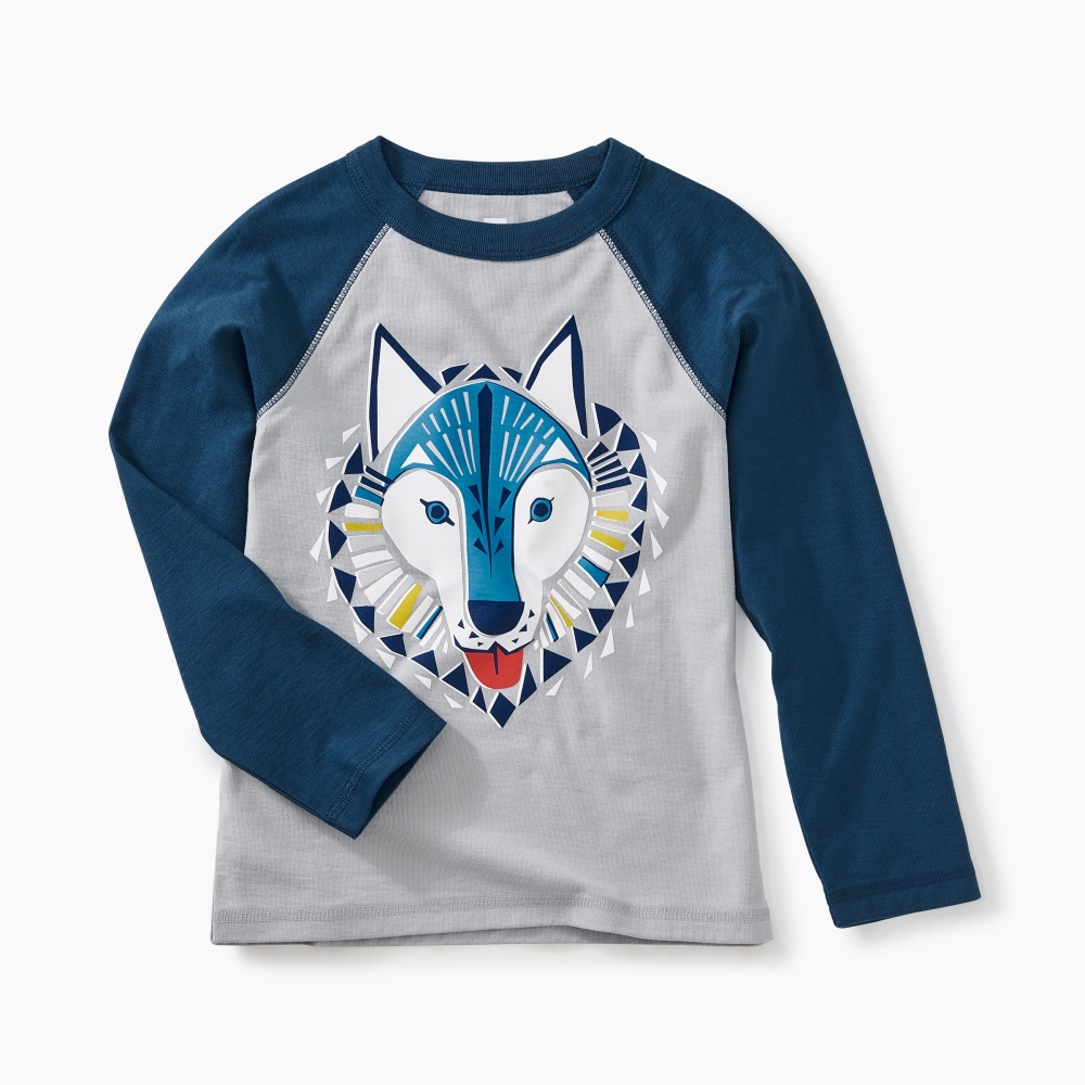 Woof Wolf Raglan Tee