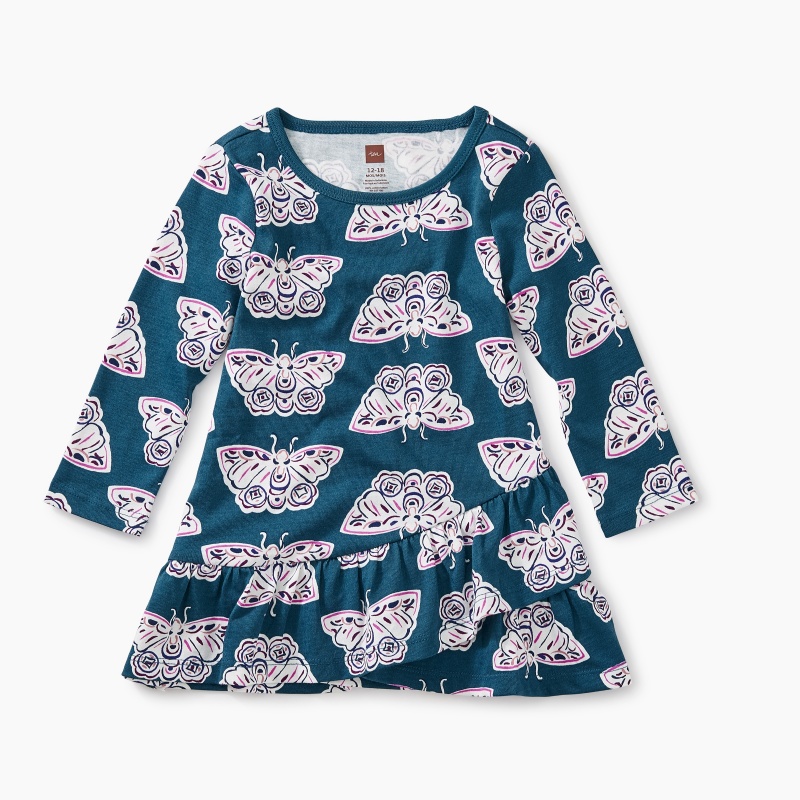 Ruffle Hem Baby Dress
