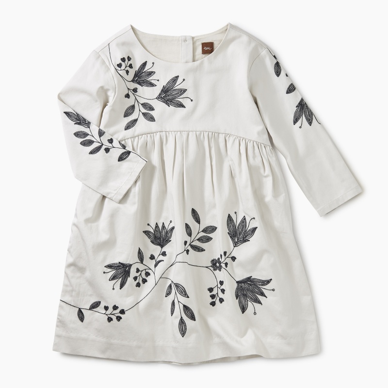 Embroidered Party Dress