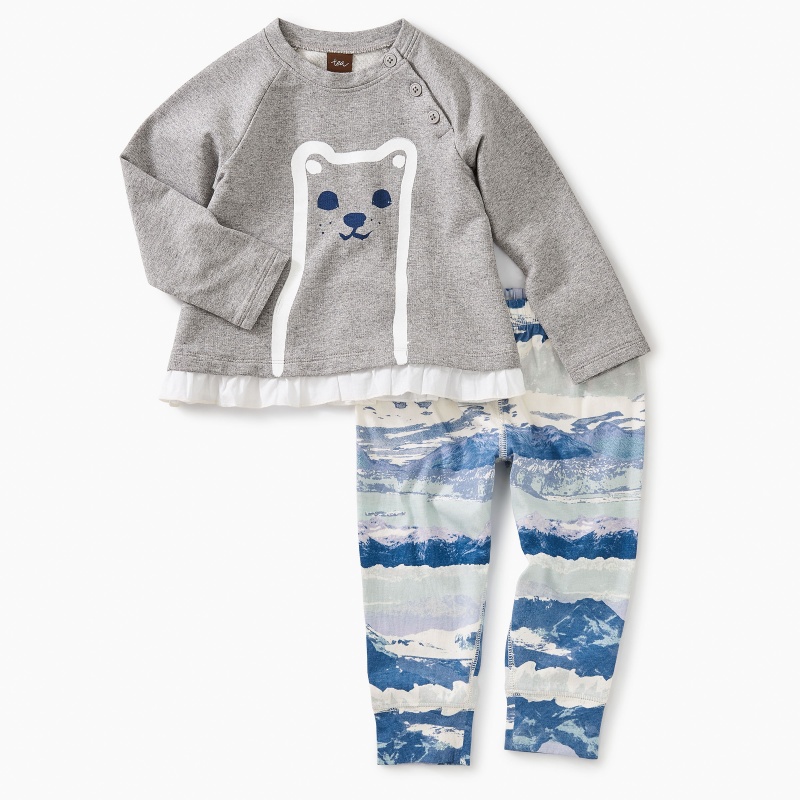 Furry Friend Baby Outfit