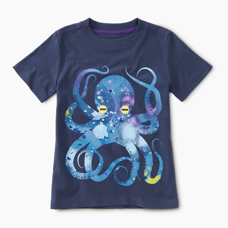 Pop Octopus Graphic Tee