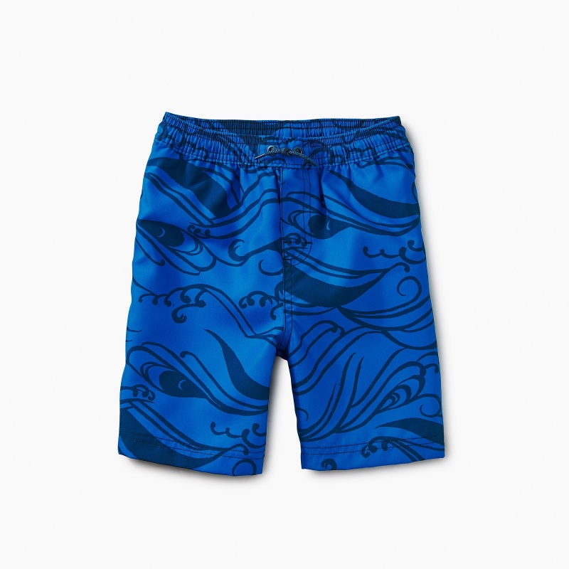 Pattern Swim Trunks