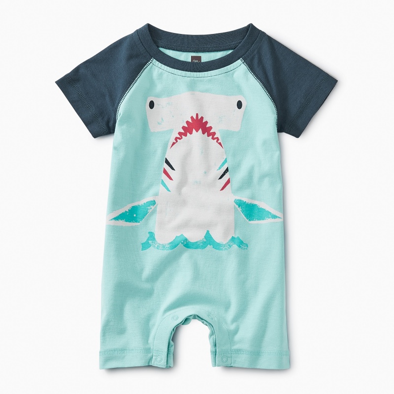 Hammerhead Raglan Romper
