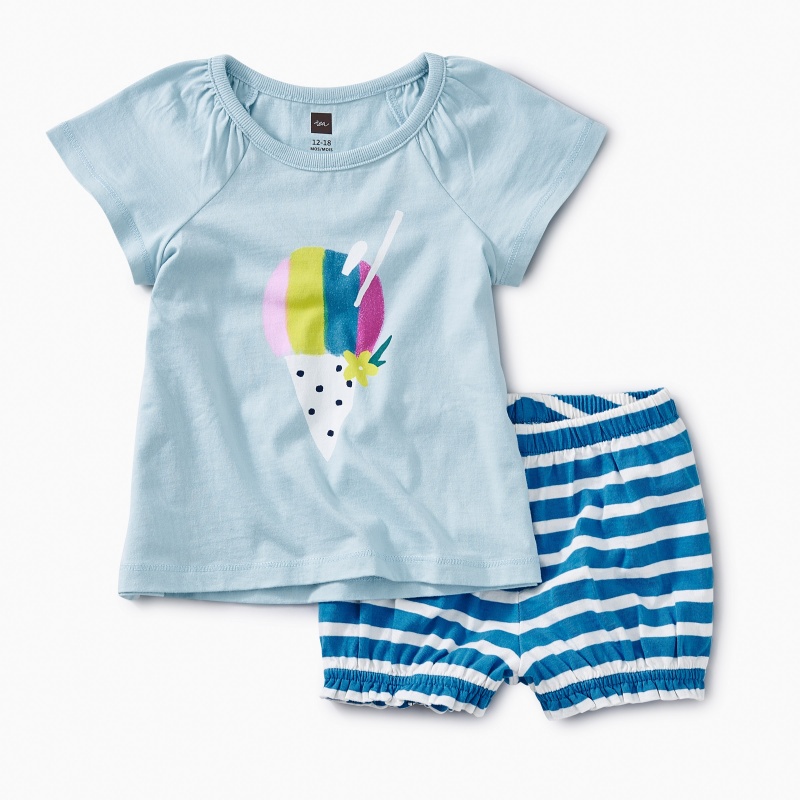 Hawaiian Ice Baby Outfit