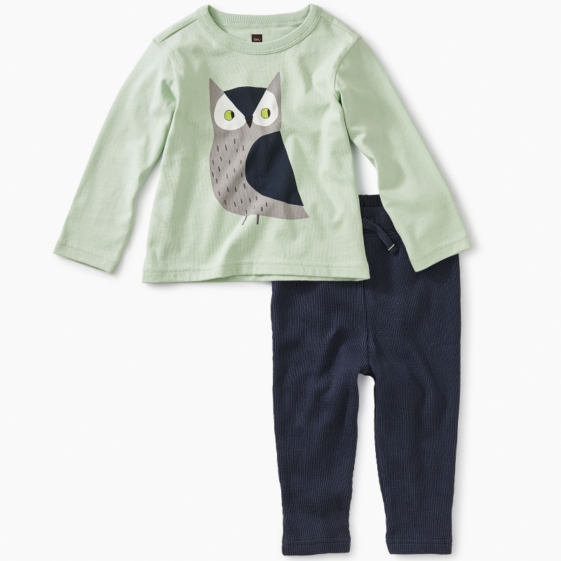 Wise Owl Baby Outfit