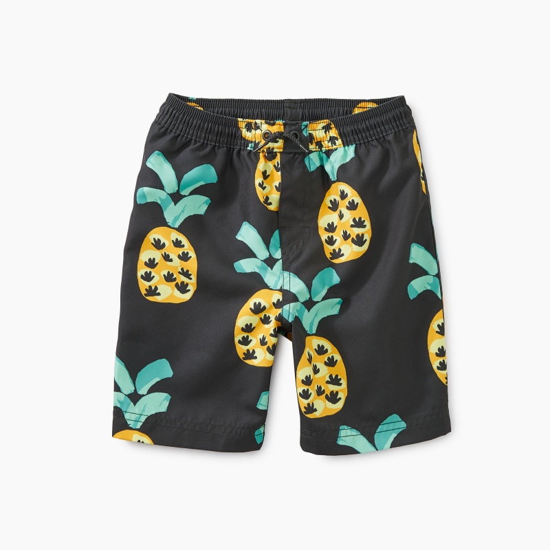 Printed Swim Trunks