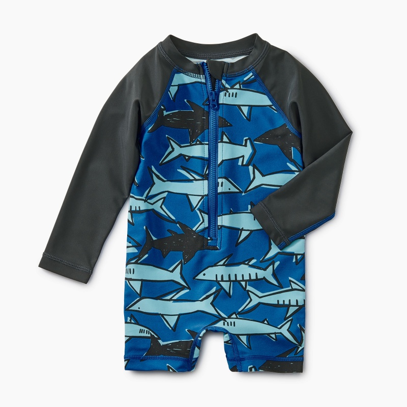 Printed Shortie Rash Guard