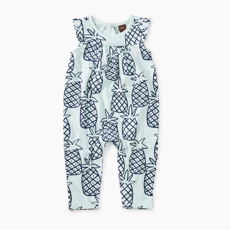 Printed Flutter Romper