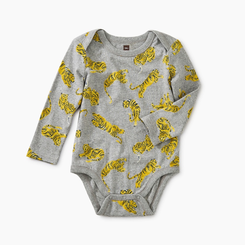 Tiger Print Bodysuit