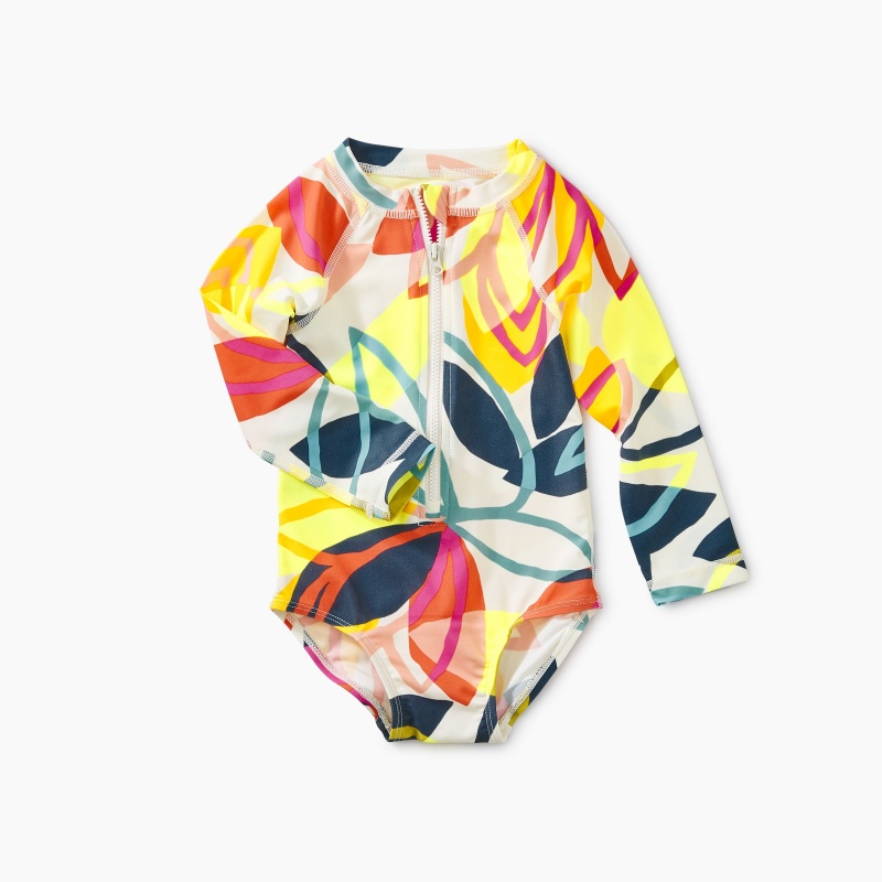 Printed Baby Rash Guard One Piece