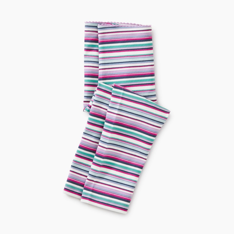 Multistripe Capri Leggings